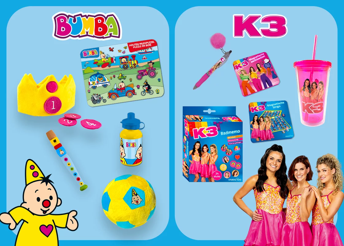 Nieuw in de Studio 100 webshop