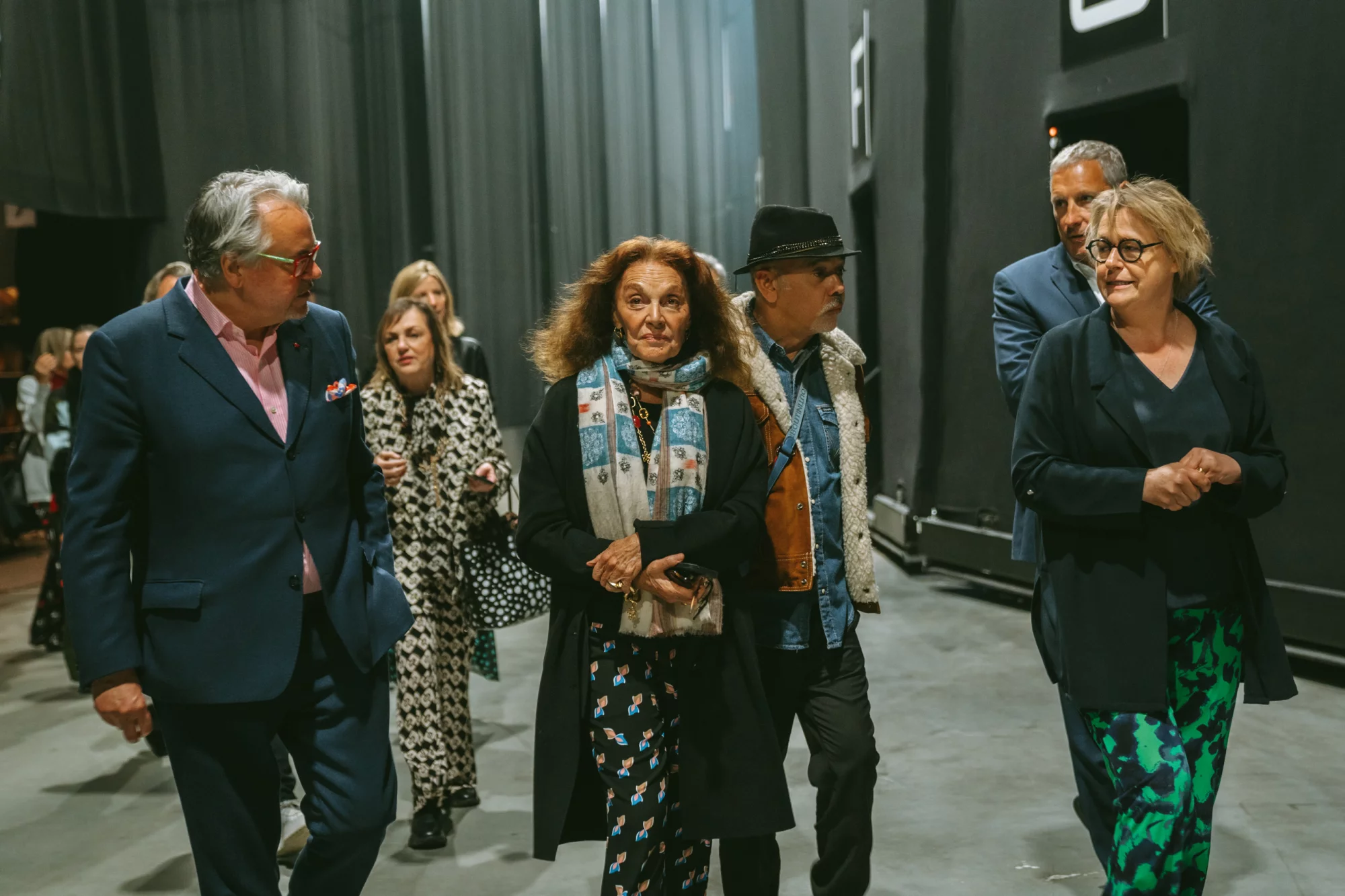 Mode-icoon Diane von Furstenberg eregast bij Red Star Line Musical!