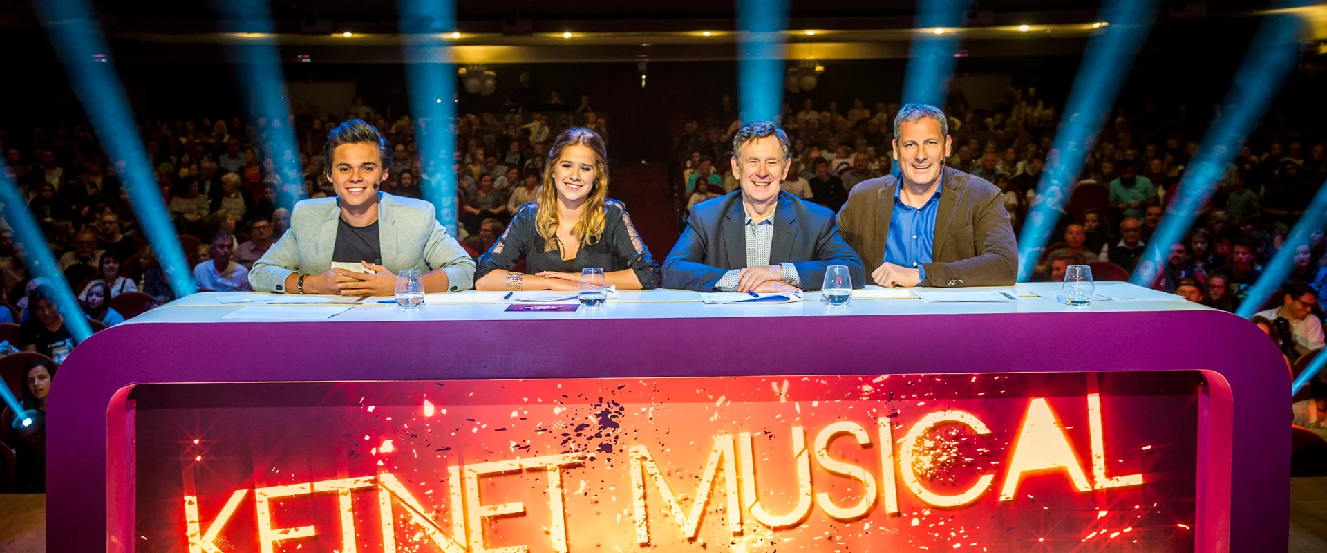 Gert Verhulst versterkt de jury in de finale audities van Ketnet Musical