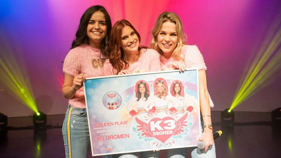 Nieuw record voor K3: Dromen is het dertiende album op nummer 1!