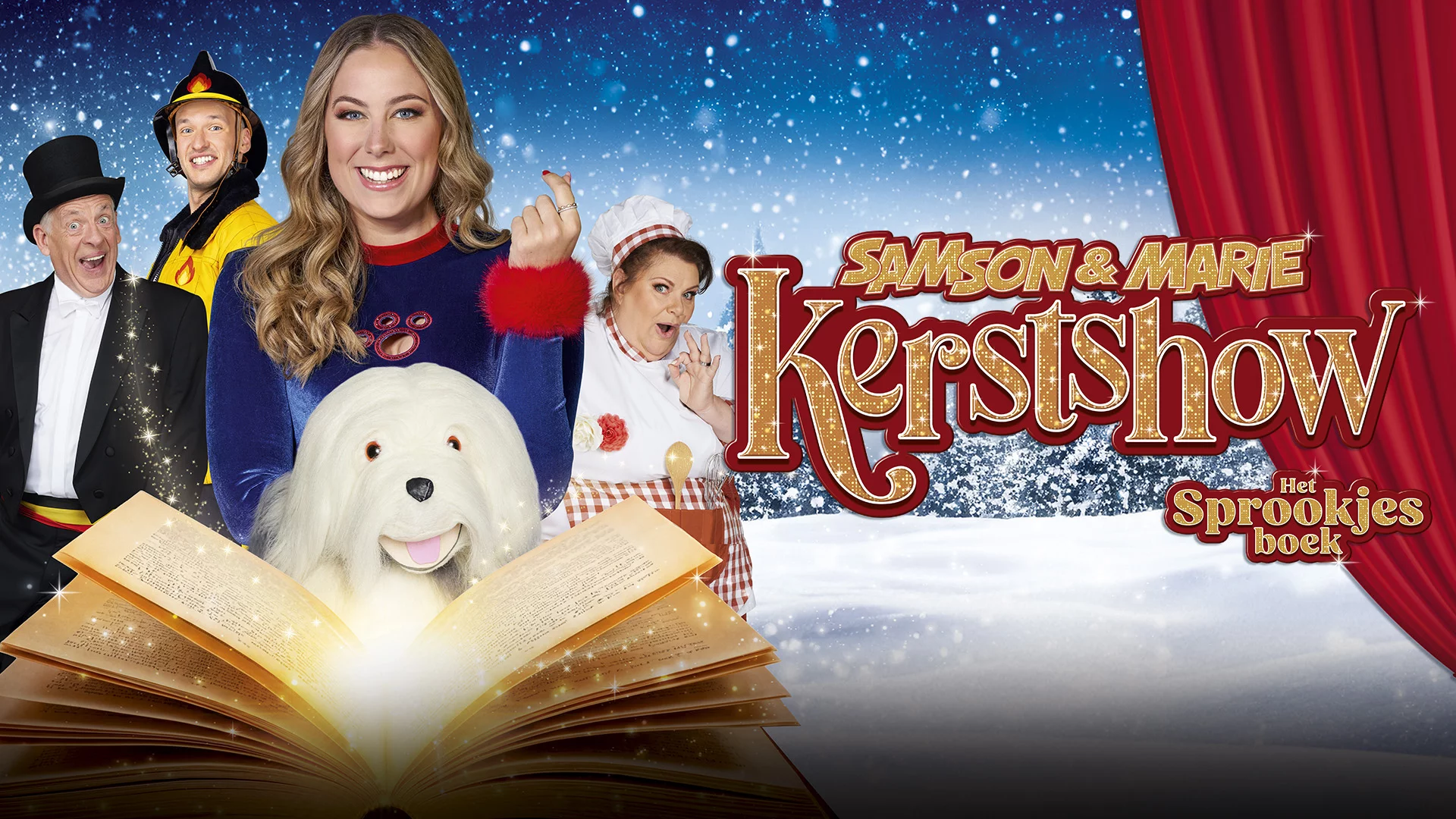 Samson & Marie pakken uit met nieuwe kerstshow: Het Sprookjesboek
