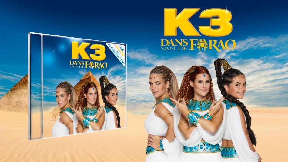 K3 stelt nieuw album volledig digitaal voor!