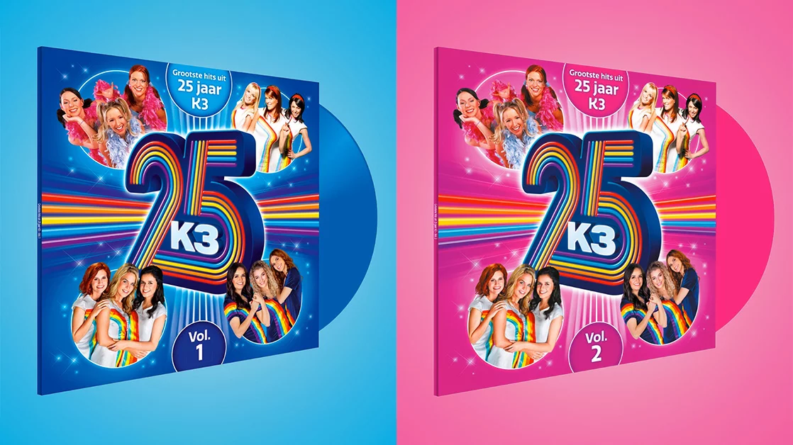 Limited edition 25 jaar K3 vinyl voor Record Store Day