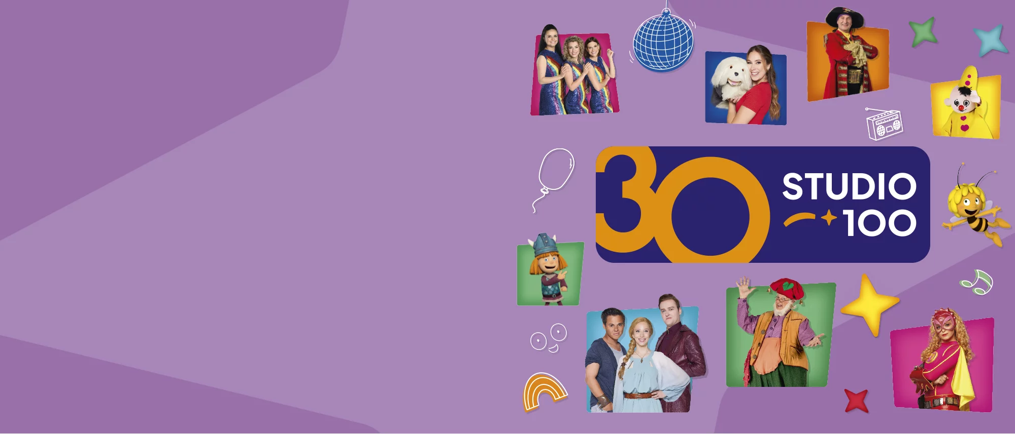 Studio 100 bestaat 30 jaar