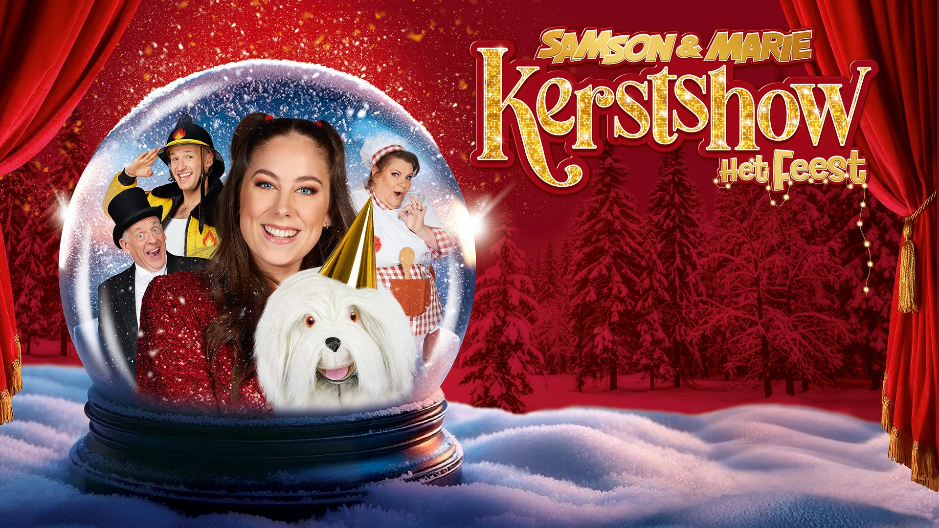 Samson & Marie Kerstshow: Het Feest