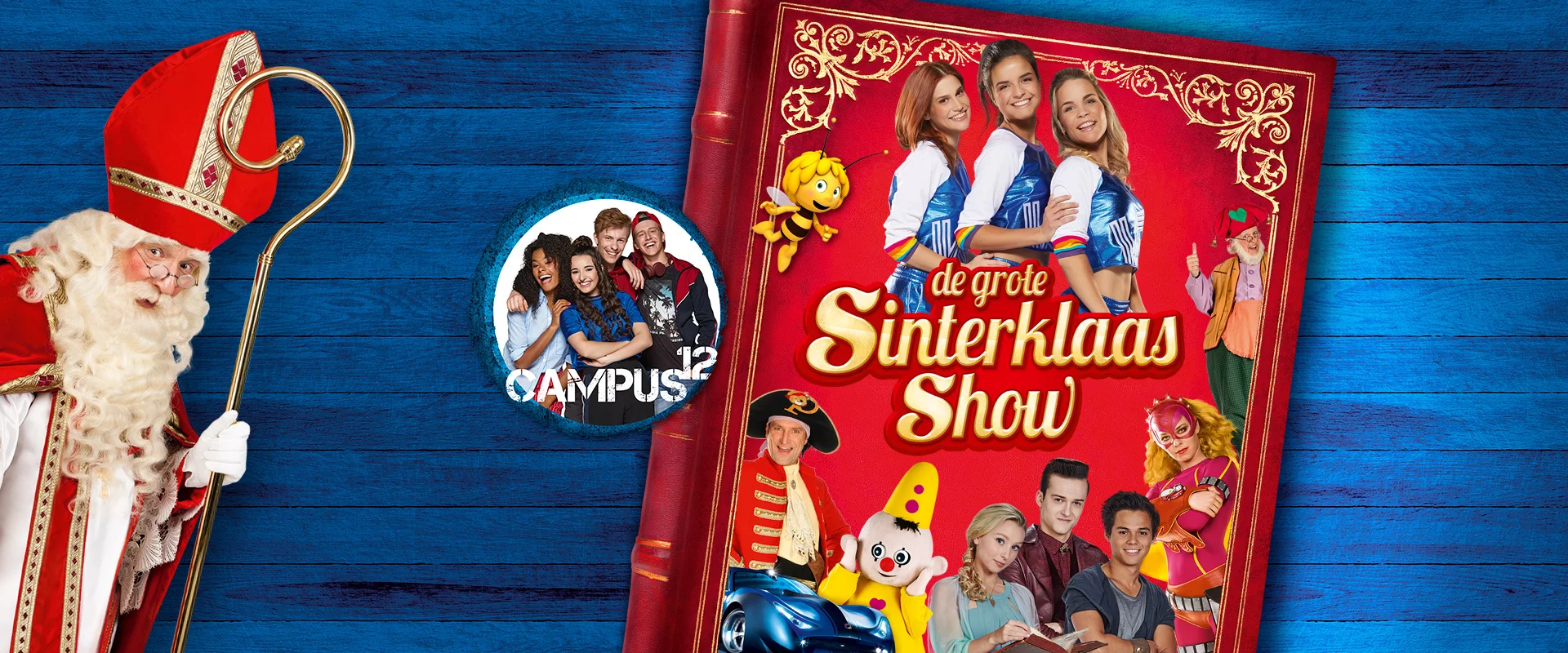 Campus 12 voor de eerste keer op de Grote Sinterklaasshow!