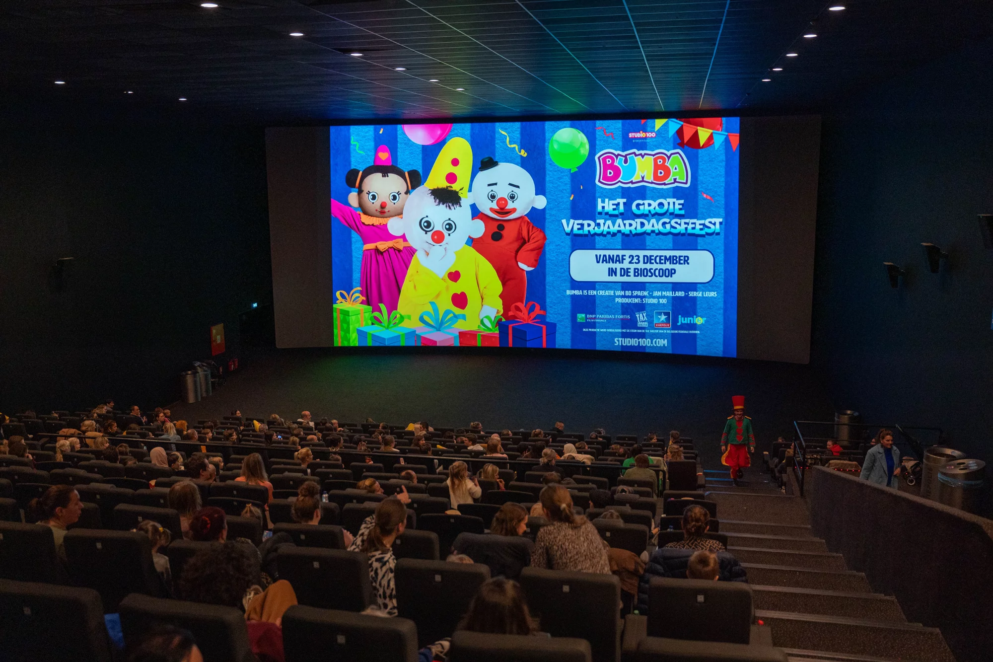Première Bumba peutercinema betovert de allerkleinsten