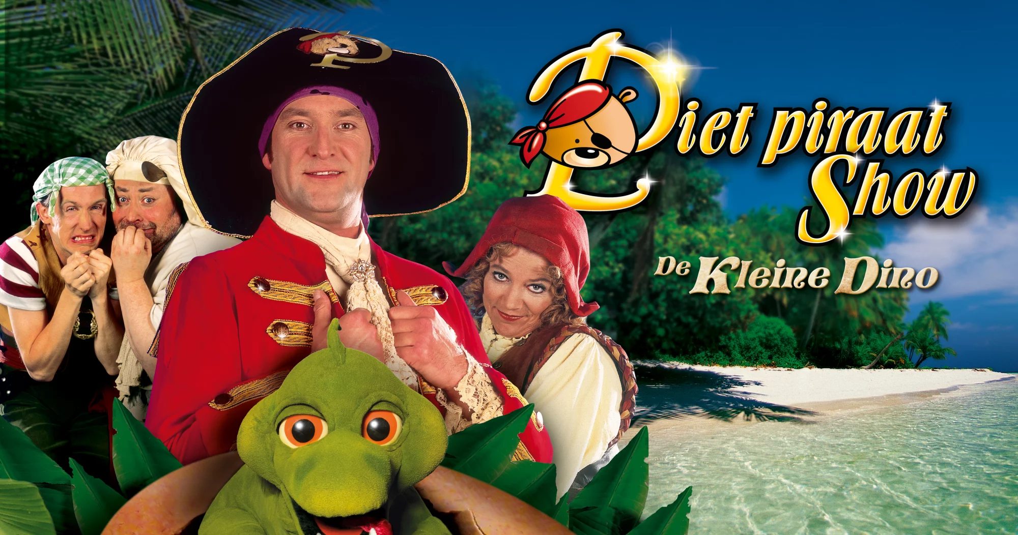 Piet Piraat komt opnieuw naar het theater!