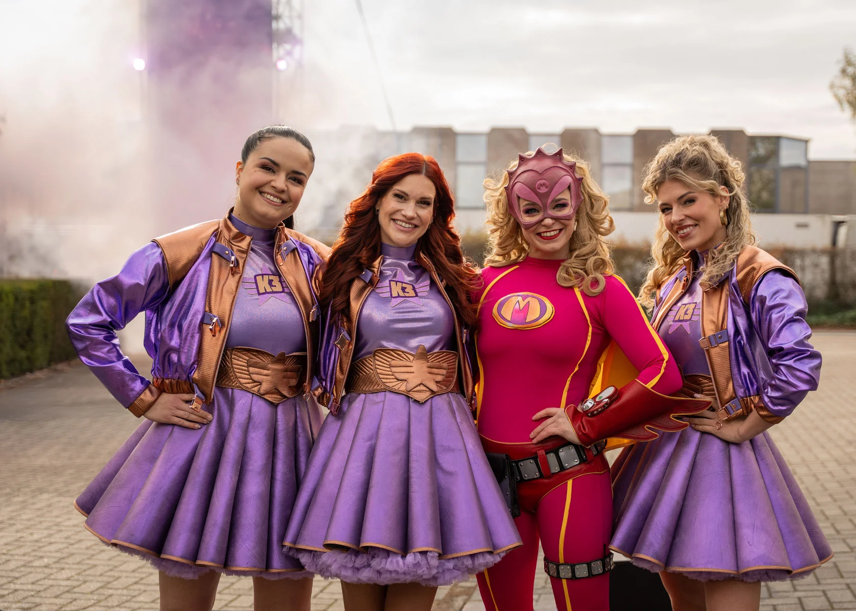 Dubbele verrassing in de K3 Superheldenshow: Klaasje keert terug én Mega Mindy vervoegt de show!