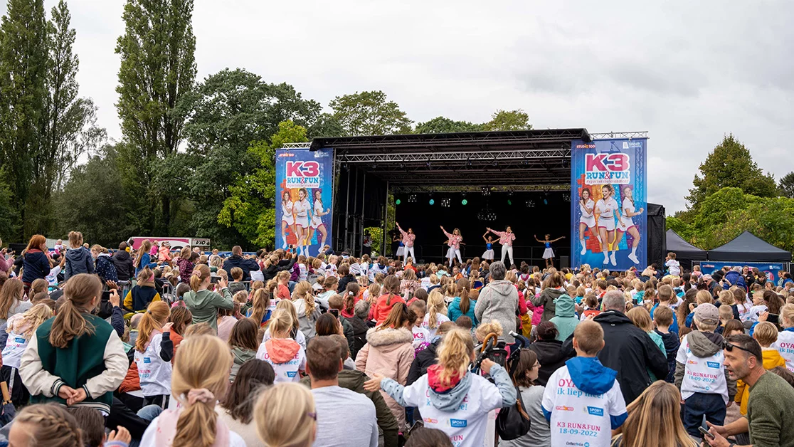 Sport Vlaanderen en Studio 100 zetten volop in op beleving om kinderen in beweging te brengen.