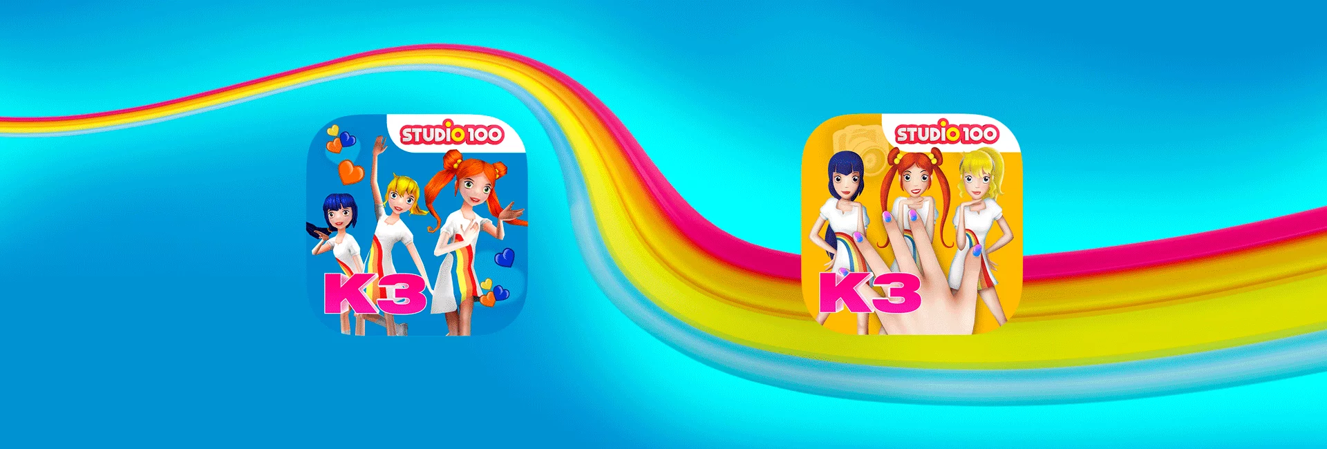 Speel mee met de nieuwe K3 apps!