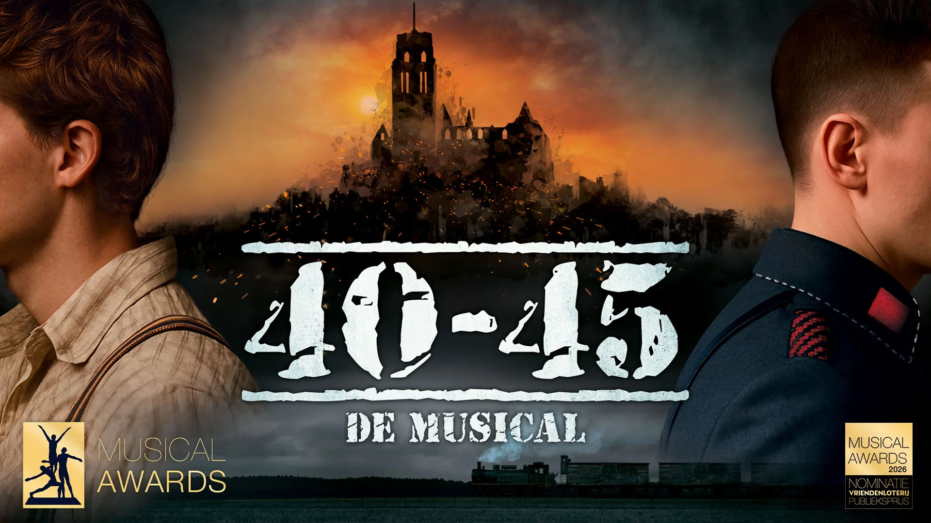 Stem op 40-45, de Musical voor de VriendenLoterij Publieksprijs Beste Musical 2026