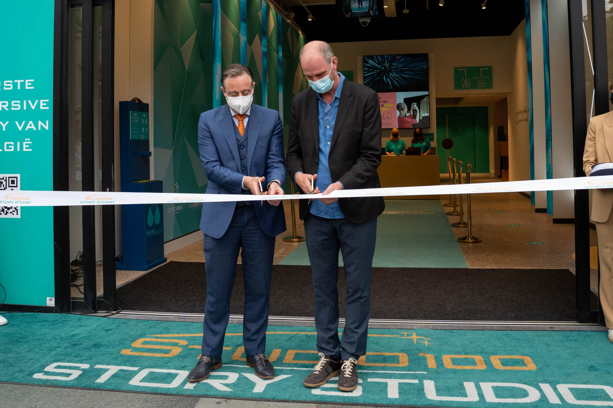 Hans Bourlon en Bart De Wever openen plechtig “Bestemming ATLANTIS”, een innovatieve totaalbeleving uniek in ons land.