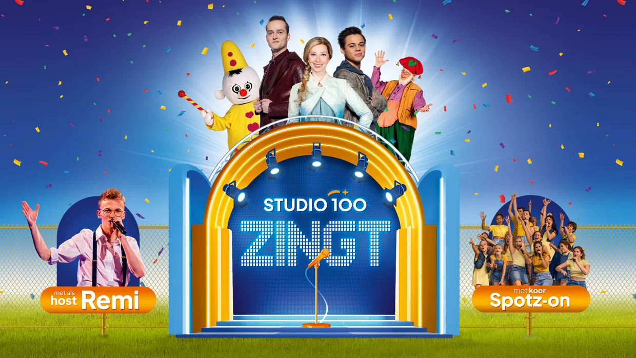 Studio 100 Zingt komt naar jou!