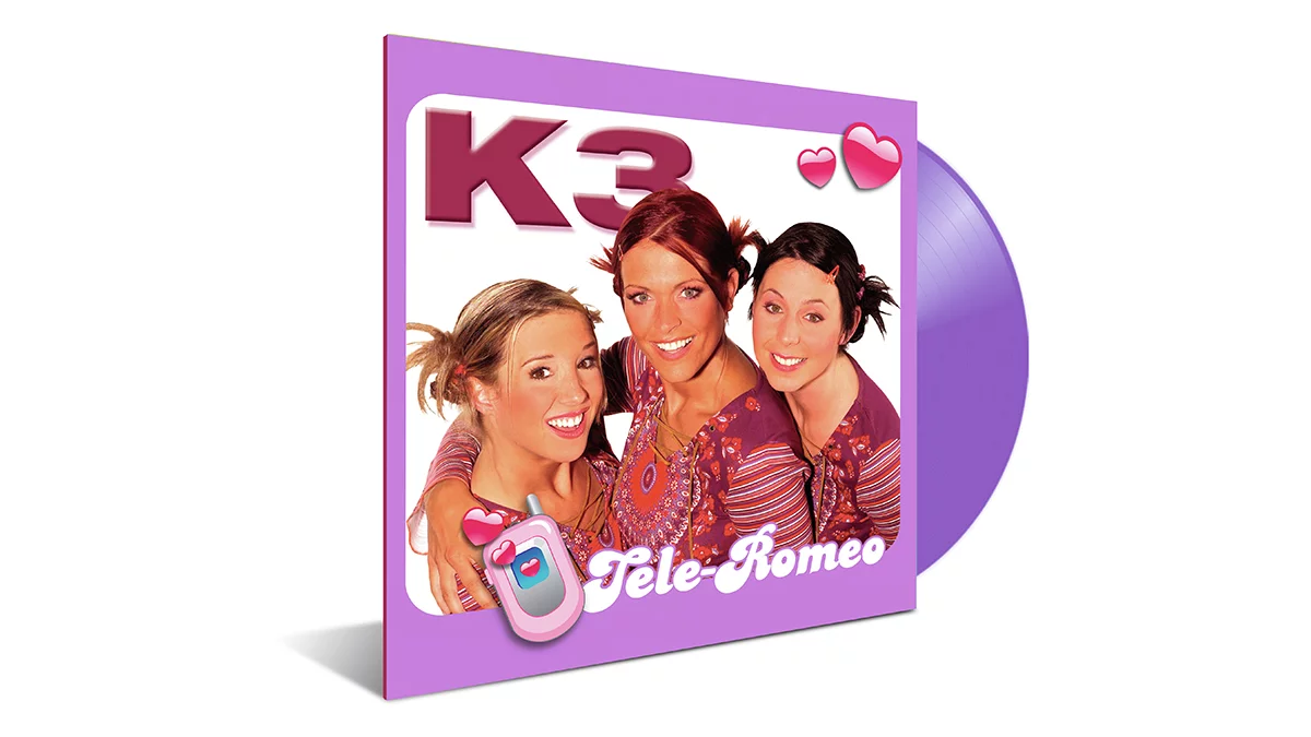 K3 Tele-Romeo nu ook op kleurrijke LP