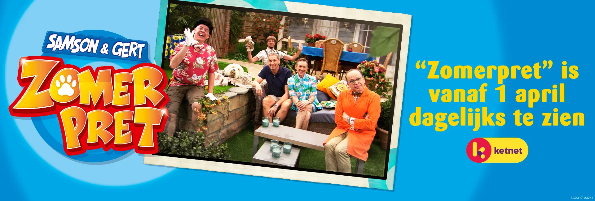 Nieuw op Ketnet: Samson & Gert Zomerpret