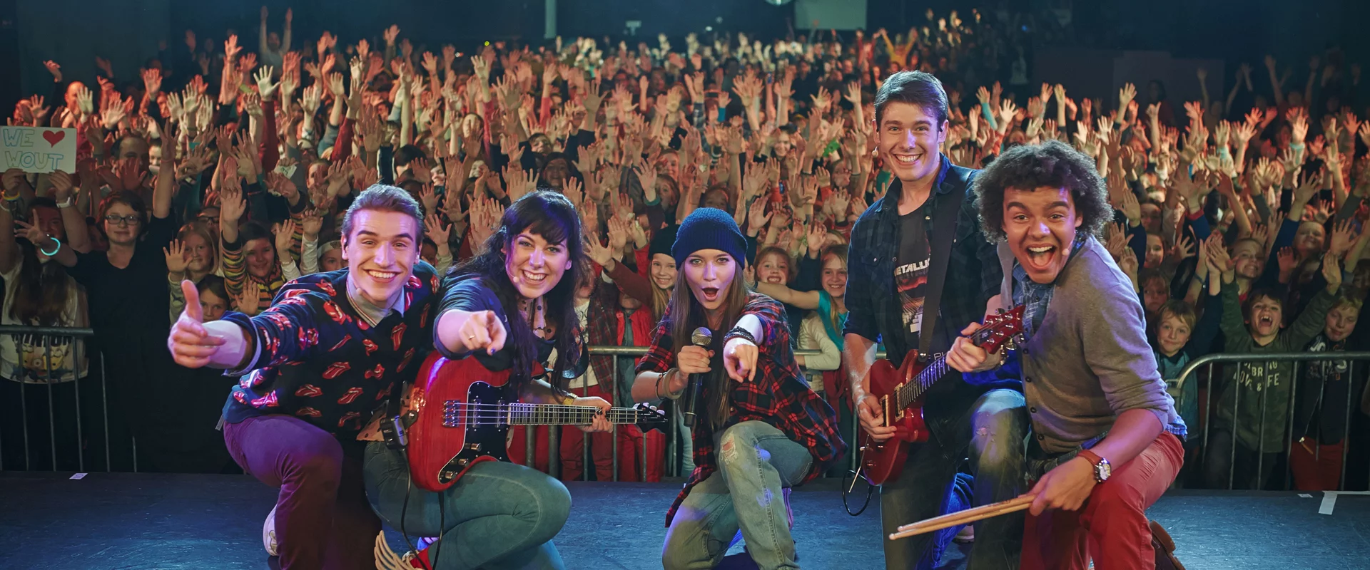 Maak samen met je klas/club kans op kaarten voor de Ghost Rockers fandag