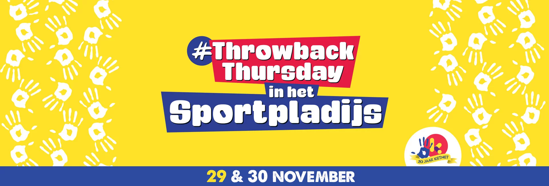Na overdonderend succes een extra editie op woensdag 29 november in het Sportpladijs