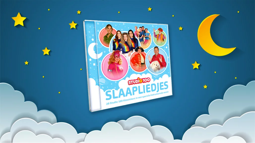 Grootste Studio 100 klassiekers in unieke “slaapliedjes” versie