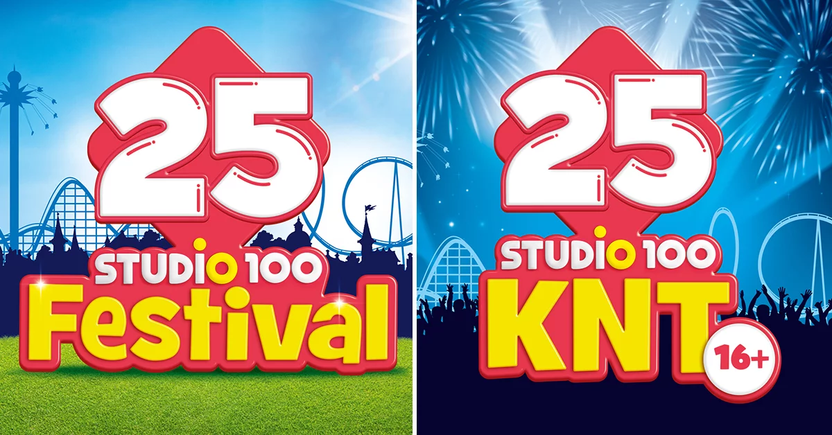 Kom op 11 september mee 25 jaar Studio 100 vieren!