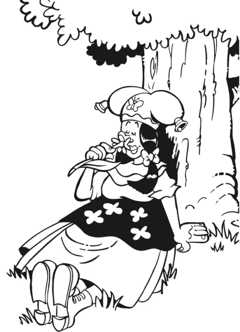 Kleurplaat Plop 10
