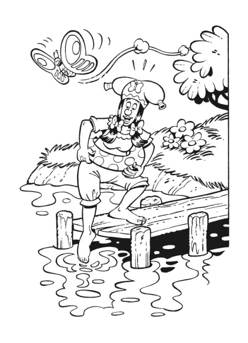 Kleurplaat Plop 6