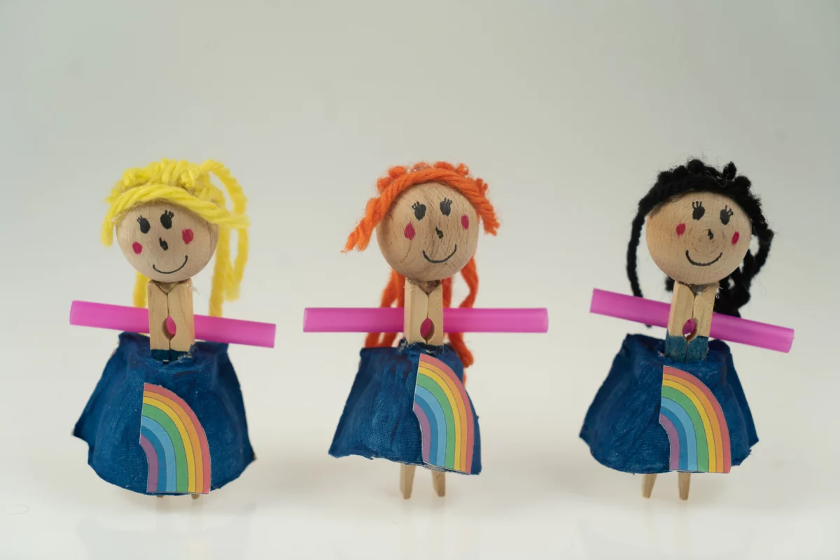 Knutsel K3 poppetjes