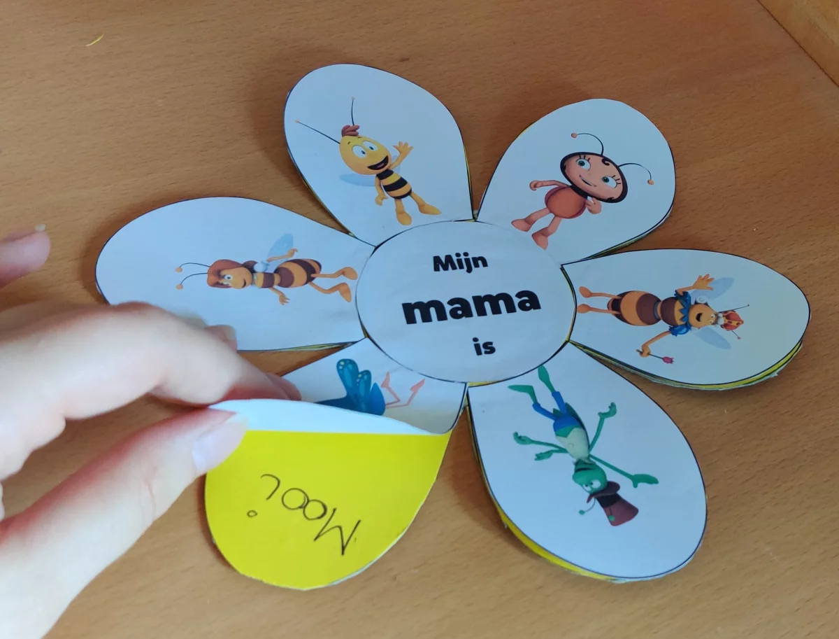 Verras je mama met een Maya bloem