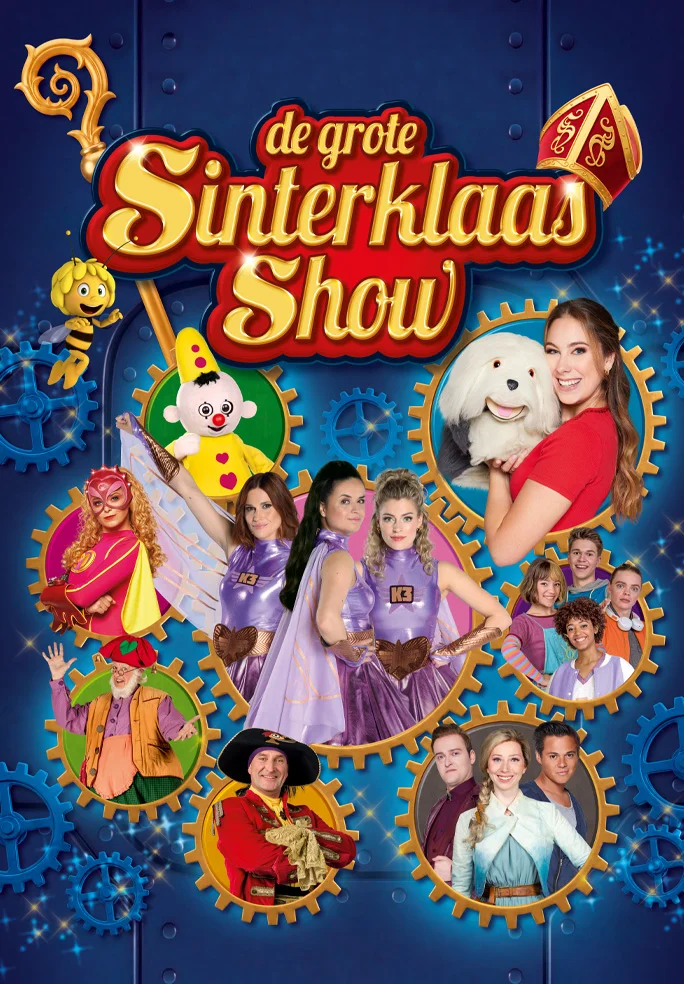 De Grote Sinterklaasshow 2026 Graphic