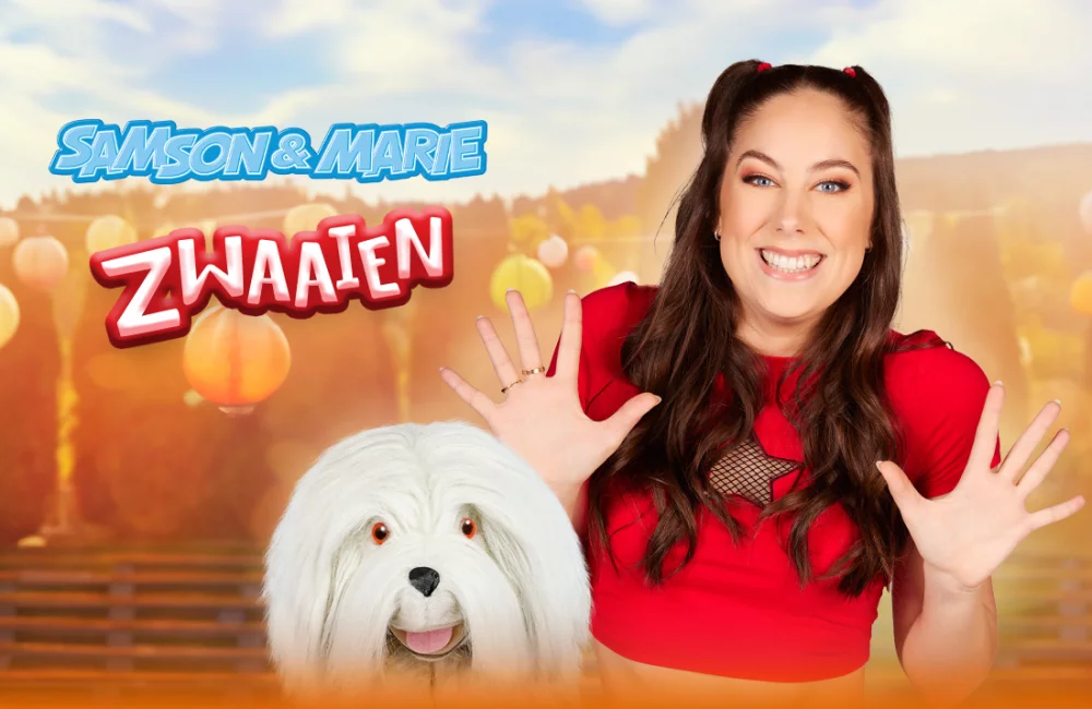 Zwaaien van Samson & Marie!