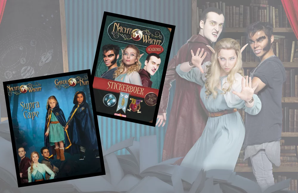 Win Nachtwacht cape en stickerboek
