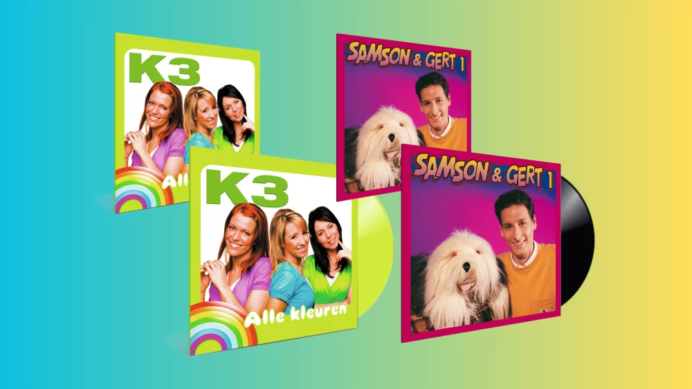 Win een vinyl van K3 of Samson & Gert!