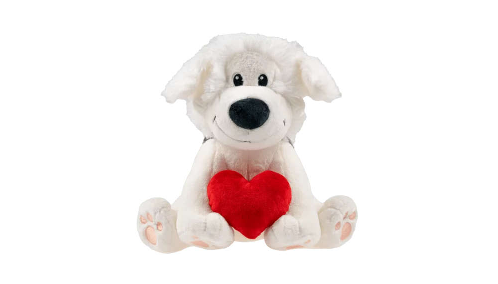 Samson pluche met hart