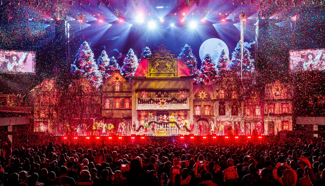 De Gi-Ga Gantische Kerstshow komt terug in 2026 naar Rotterdam Ahoy