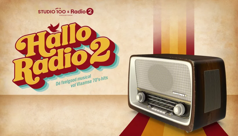 Afbeelding nieuwsartikel: 'Een gloednieuwe feelgood musical vol nostalgie: Hallo Radio 2!'