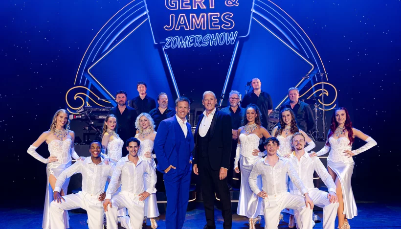 Afbeelding nieuwsartikel: 'Uitbundige première voor de Gert & James Zomershow: Op Vakantie'