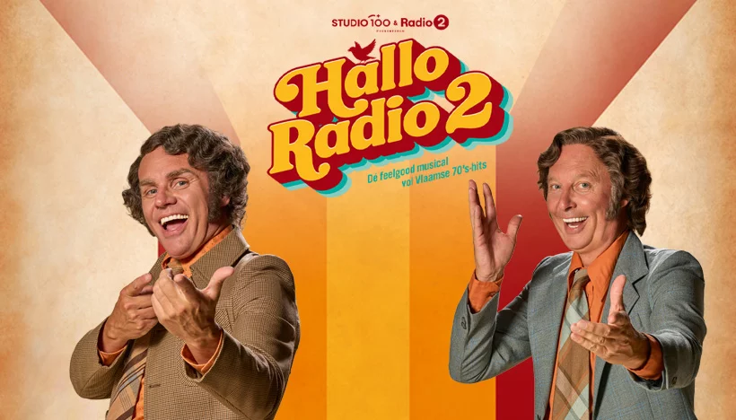 Afbeelding nieuwsartikel: 'Peter Van de Veire en Chris Van Tongelen transformeren tot 'Walter' voor gloednieuwe musical 'Hallo Radio 2'!'