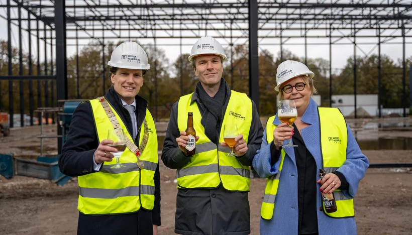 Afbeelding nieuwsartikel: 'Hoogste punt nieuw theater 40-45 de Musical behaald '