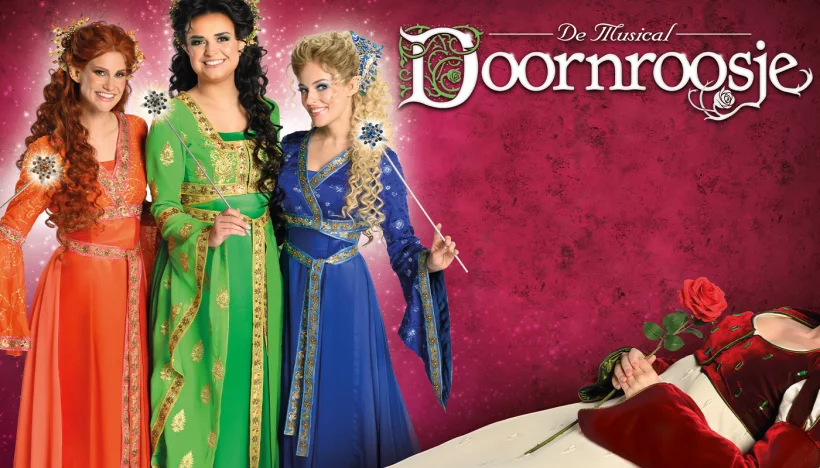 Afbeelding nieuwsartikel: 'Doornroosje ontwaakt opnieuw… met K3 als de drie goede feeën!'