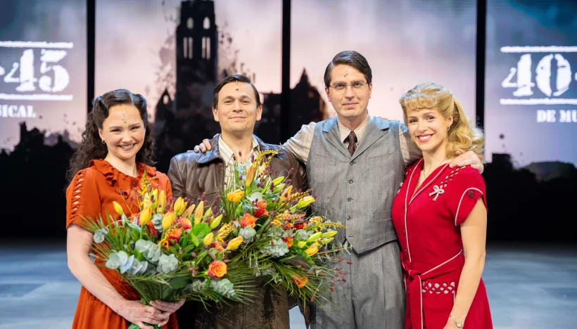 Afbeelding nieuwsartikel: 'Nieuwe hoofdrollen schitteren tijdens perspremiere 40-45, de Musical'
